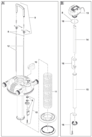 (8) Dichtingsset FiltoClear 12000 - 30000 $