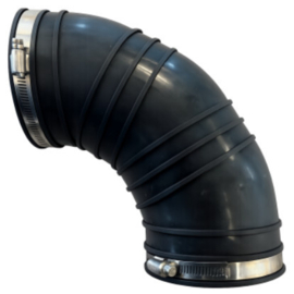 Flexibele EPDM bocht (90) 110mm (30-60-90 graden) ^(