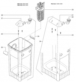 (17) Binnendeksel FiltoMatic 12000 $