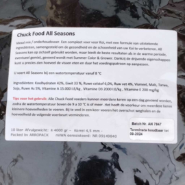 Chuck Food All Seasons 4 Kg %#