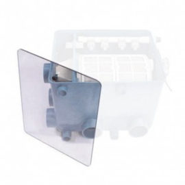 Transparante deksel voor Aquaforte trommelfilter (