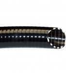 32 mm Zuig/Persslang zwart met spiraal zware kwaliteit