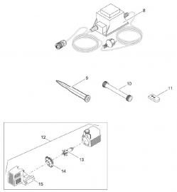 (1) Sproeikop bescherming $