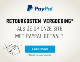 Gratis retourneren met PayPal