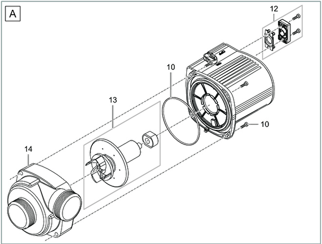 A.max Eco Pr 5000 Motor