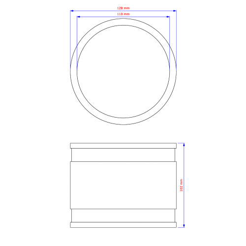 Flexibele sok-mof 110mm tek.png