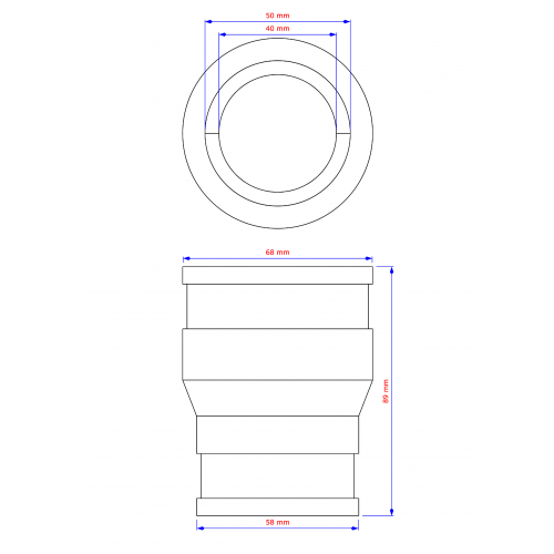 Flexibele verloopsok-mof 50x40mm tek.png