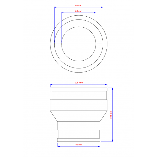 Flexibele verloopsok-mof 90x63mm tek.png