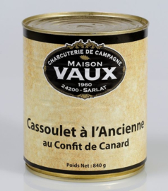 Cassoulet met geconfijte eendenpoot