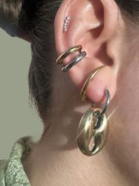 2-DELIGE EARCUFF BICOLOR (ENKEL)