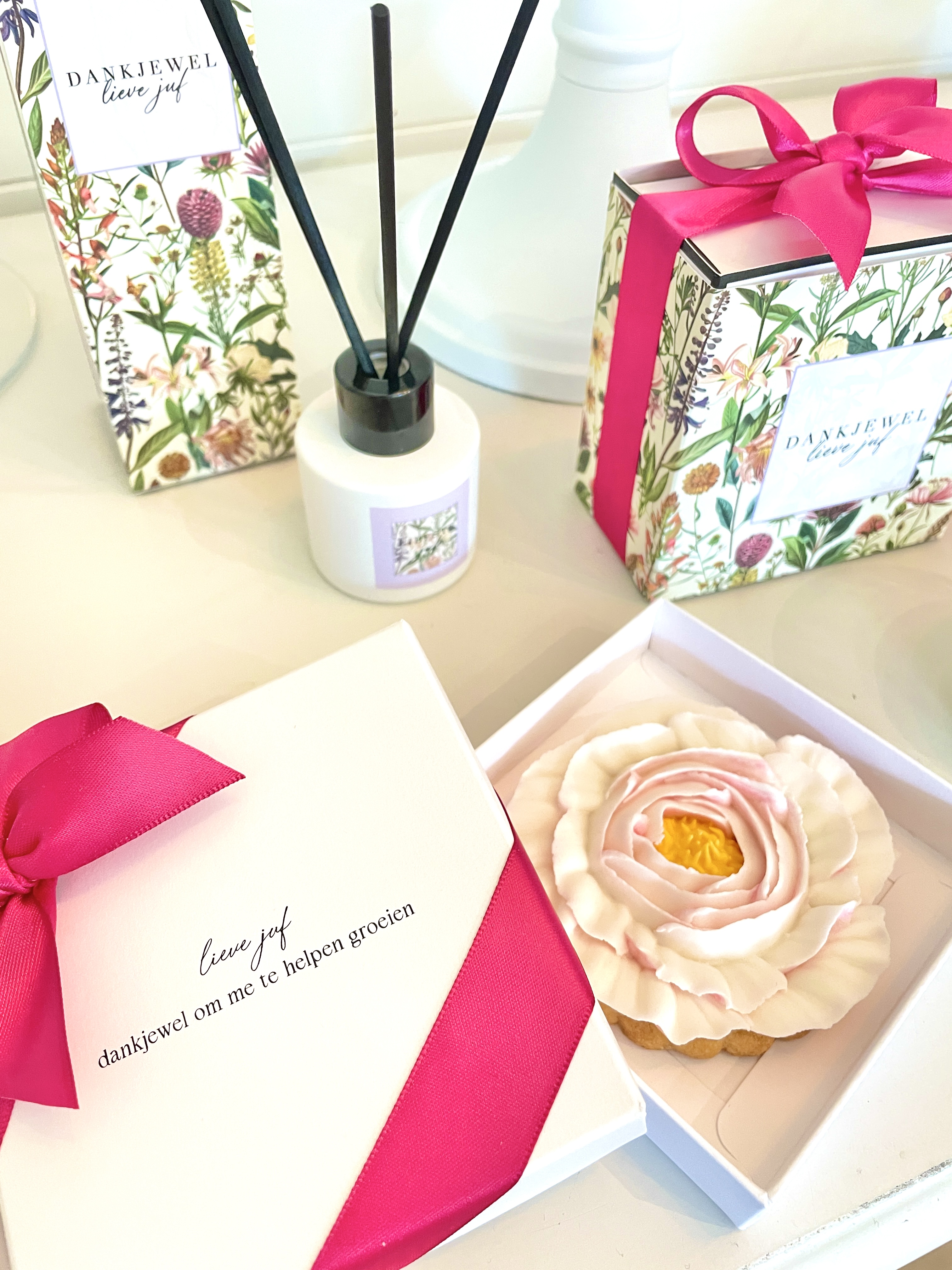 bloemenkoek liefste juf