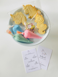 DIY box koekjes unicorn