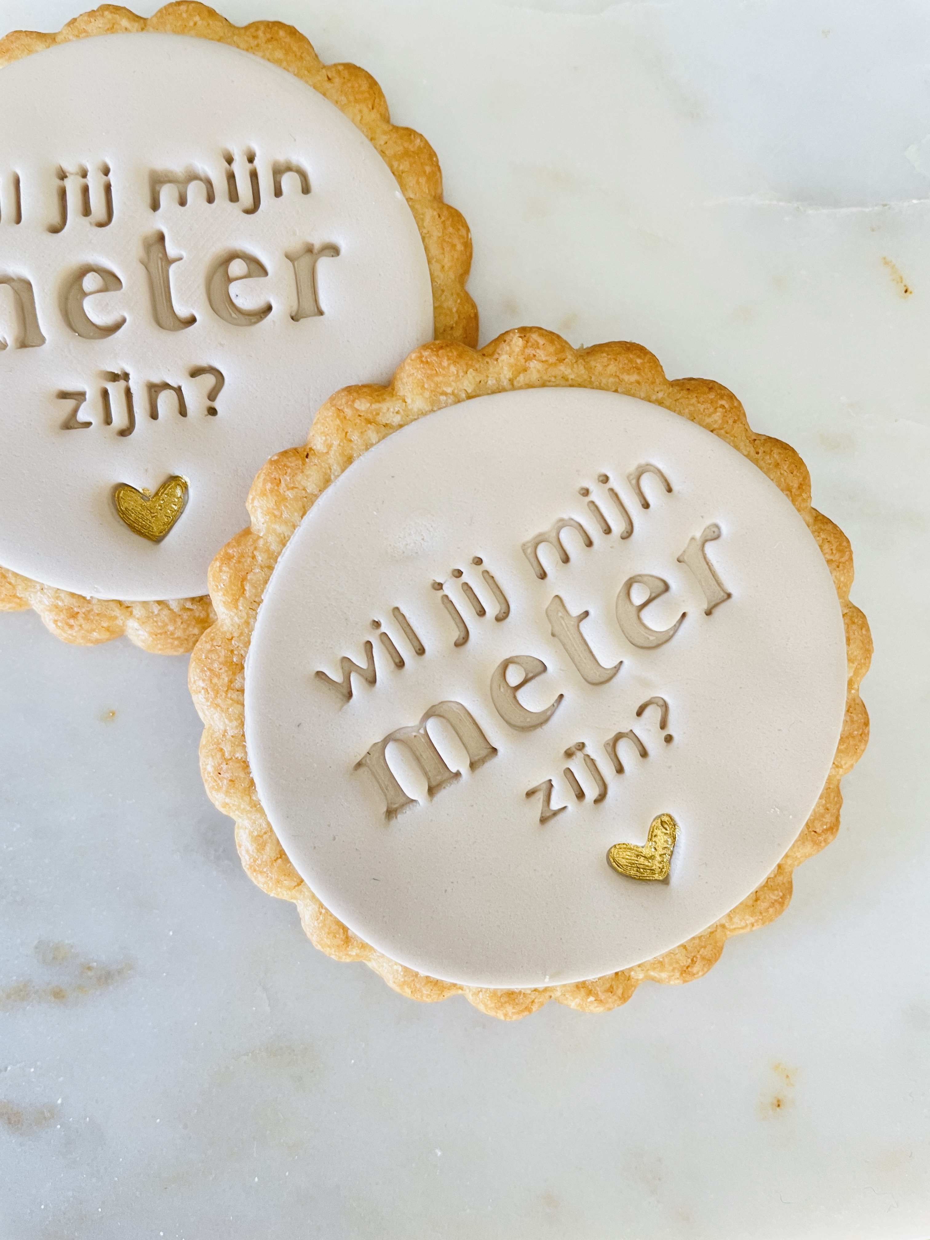koekje "wil je mijn peter zijn?"