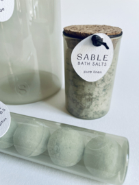Sable . bath salts . sage