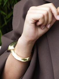 PLATTE ORGANISCHE SCHARNIERARMBAND