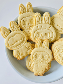 set van 3 labubu koekjesvormen