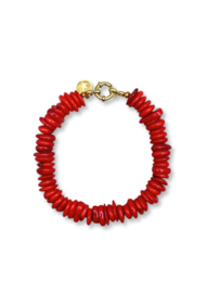 bonnie studios . flint bracelet red