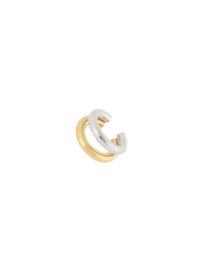 2-DELIGE EARCUFF BICOLOR (ENKEL)