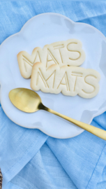 koekjesvorm met naam