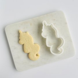 koekjesvorm unicorn zittend