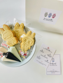 DIY box koekjes labubu