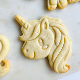 koekjesvorm unicorn hoofd