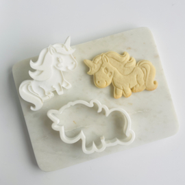 koekjesvorm unicorn staand