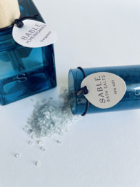 Sable . bath salts . blue