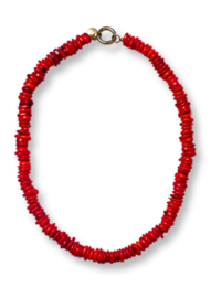 bonnie studios . flint necklace red