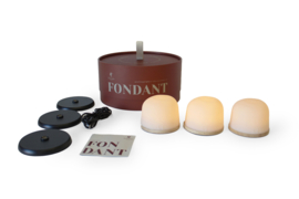 fondant small mood light oak / set 3