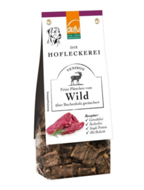 Defu Hondensnack - Plättchen Wild - Plakjes Gerookt Hertenvlees