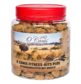 O'Canis Fitness Bits PLUS - Struisvogel met vanille