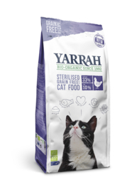 Yarrah sterilized graanvrij voor de kat