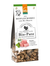 Defu Hondensnack - Häppchen Bio-Pute - Hapjes Gerookt Kalkoenvlees