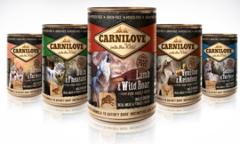 Carnilove mixpakket blikvoeding hond 22 + 2 gratis