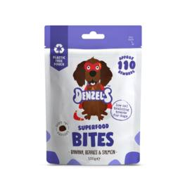 Denzel's Bites Superfoods - Banaan, Bes en Zalm