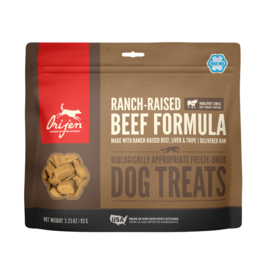 Orijen Freeze Dried Dog Treats Ranch-Raised Beef Formula