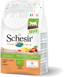Schesir BIO Organic brokjes - Sterilized Cat