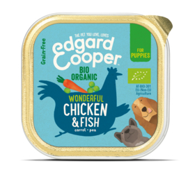 Edgard & Cooper Kuipjes Puppy Kip & Vis