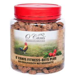 O'Canis Fitness Bits PLUS - Kip met rozenbottel