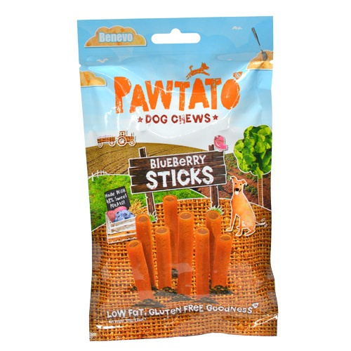 Benevo Pawtato Sticks - Bosbessen