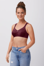 Amoena Isadora Burgundy Prothese BH E t/m G Cup
