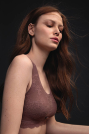 Anita licht voorgevormde Lace Bralette Berry XS t/m XXL