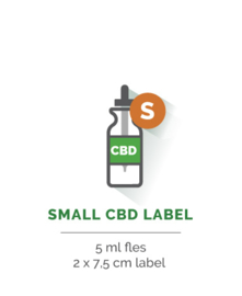 Small CBD Label - Vanaf 35 stuks