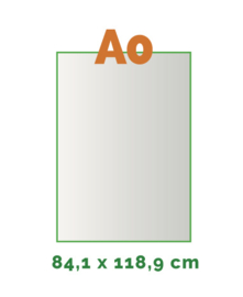 A0 Stickers outdoor (84 x 118,8 cm) 