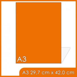 25000 X A3 42x29.7cm offset enkelzijdig full colour 135gr. glans