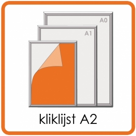 Kliklijst A2 - 42 X 59,4cm