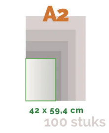 A2 Posters offset  42,0 x 59,4 cm - 100st 