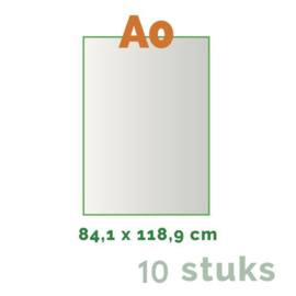 A0 Posters - Premium posters. Print Formaat: 84cm x 118cm. Posterpapier: photo paper mat 200 gm² [10 STUKS]