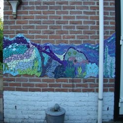 Wandtegels buitenmuur Wandtegels buitenmuur